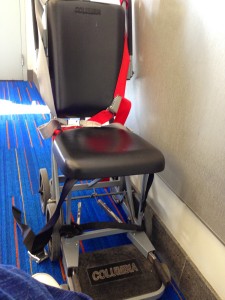 The Transfer Wheelchair you use to get on the airplane